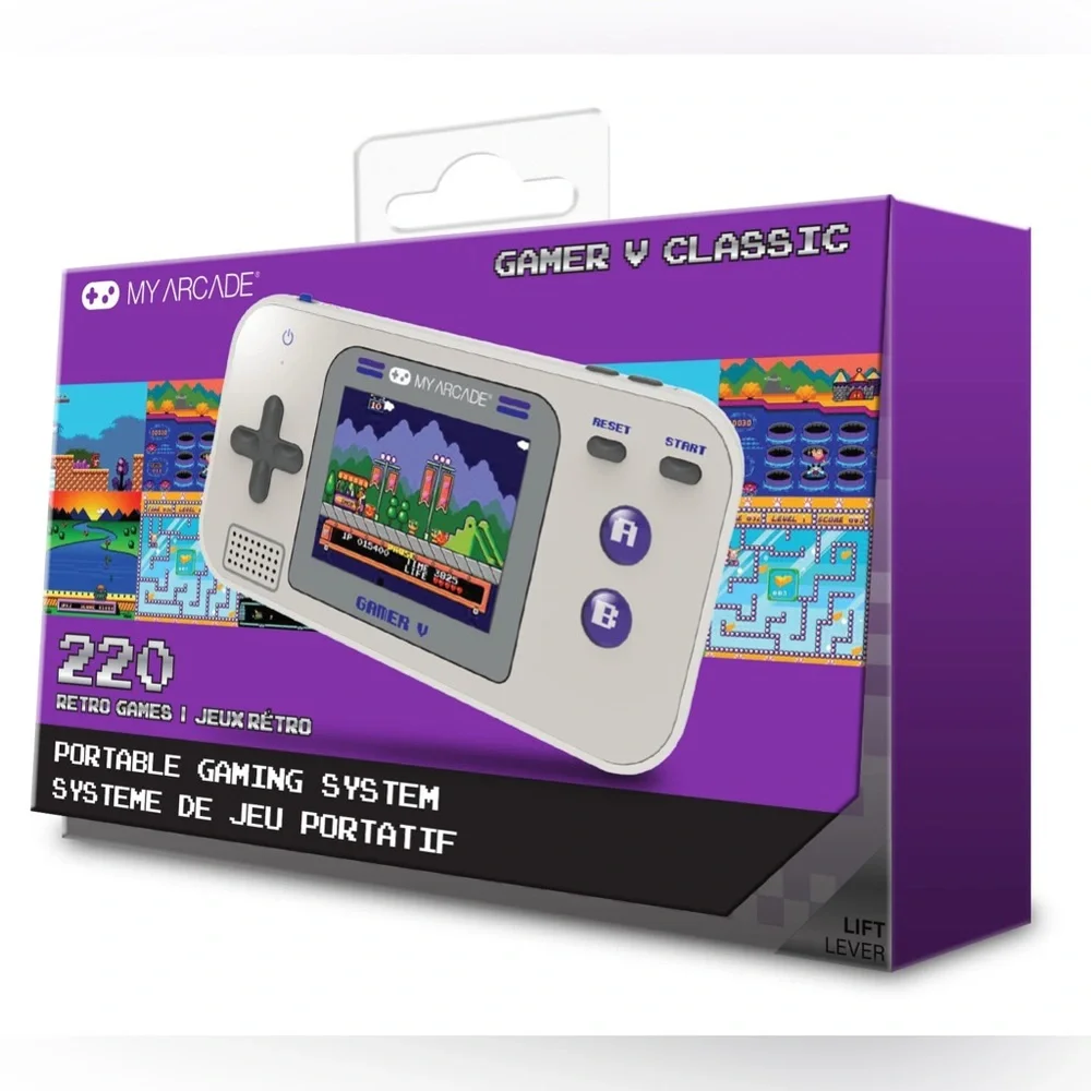 My Arcade Gamer V Classic 220 Games (Purple)